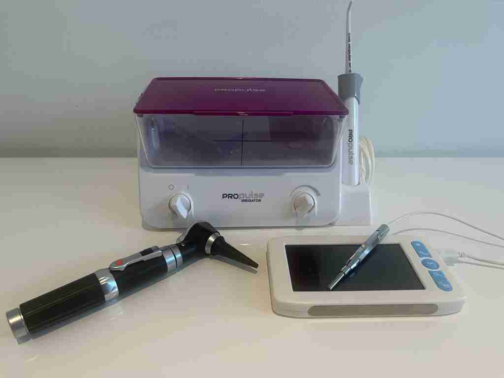 Ear irrigation treatment at Mirror Image Clinic